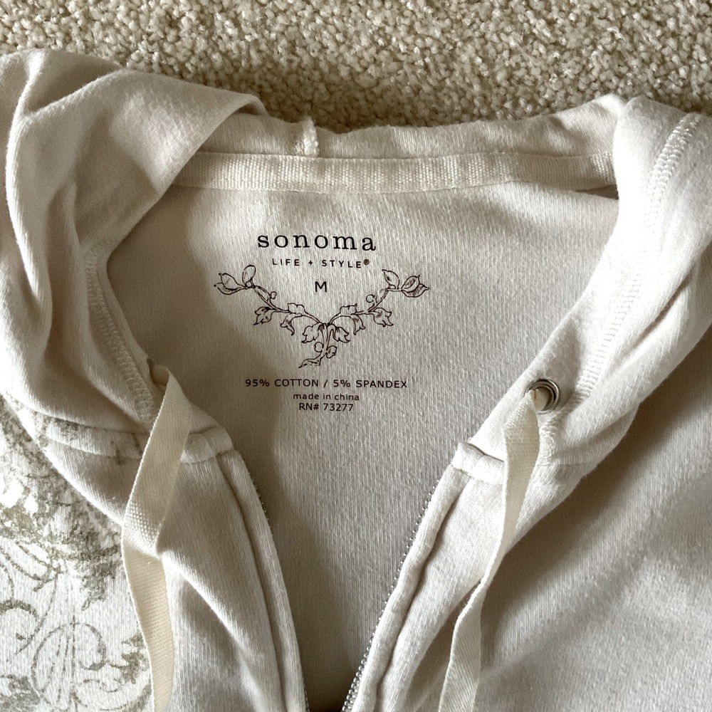 Sonoma Short Sleeve Jacket with Hood - Picture 2 of 5